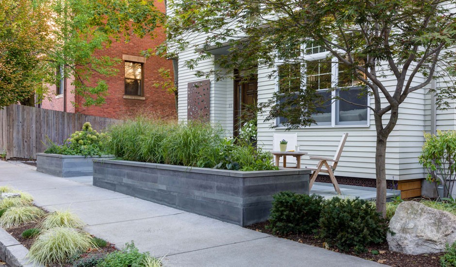 Nilsen Landscape Design » Brookline Residence